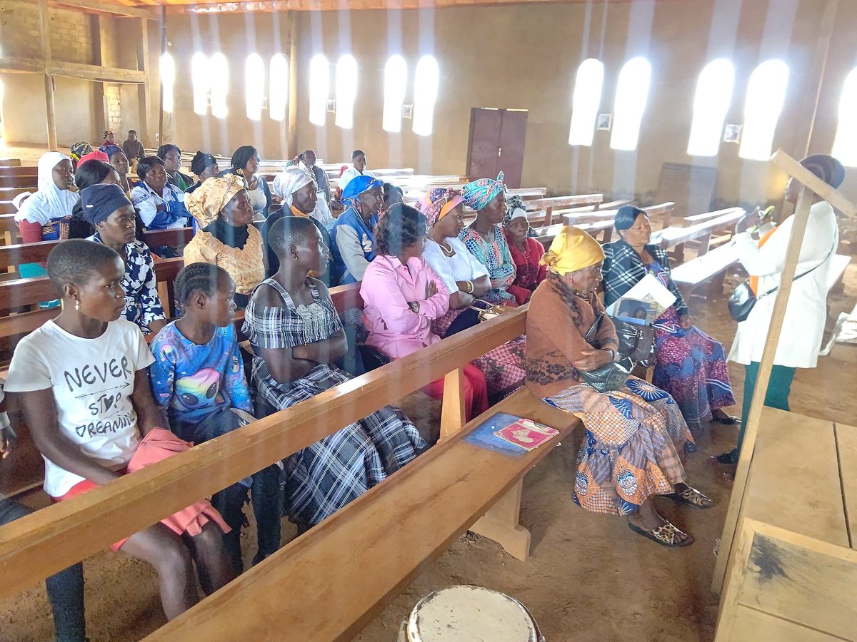 Day 11

With support from Alliance Française Bamenda , OWED took the message of safety, dignity, and protection to the heart of the community — the church.

During a powerful sensitization session, community members were educated on both online and offline form
s of GBV