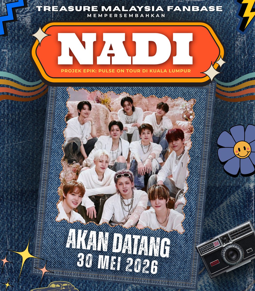 [𝗣𝗨𝗟𝗦𝗘 𝗢𝗡 𝗱𝗶 𝗞𝗟] 

𝗗-𝟭𝟳𝟱

•Mempersembahkan projek epik dari TeuMY sempena jelajah TREASURE: PULSE ON di Kuala Lumpur!
•Beberapa siri aktiviti untuk projek ini akan diumumkan dari semasa ke semasa, jadi berikan sokongan anda kepada kami.

#TREASURE
#TREASUREinKL