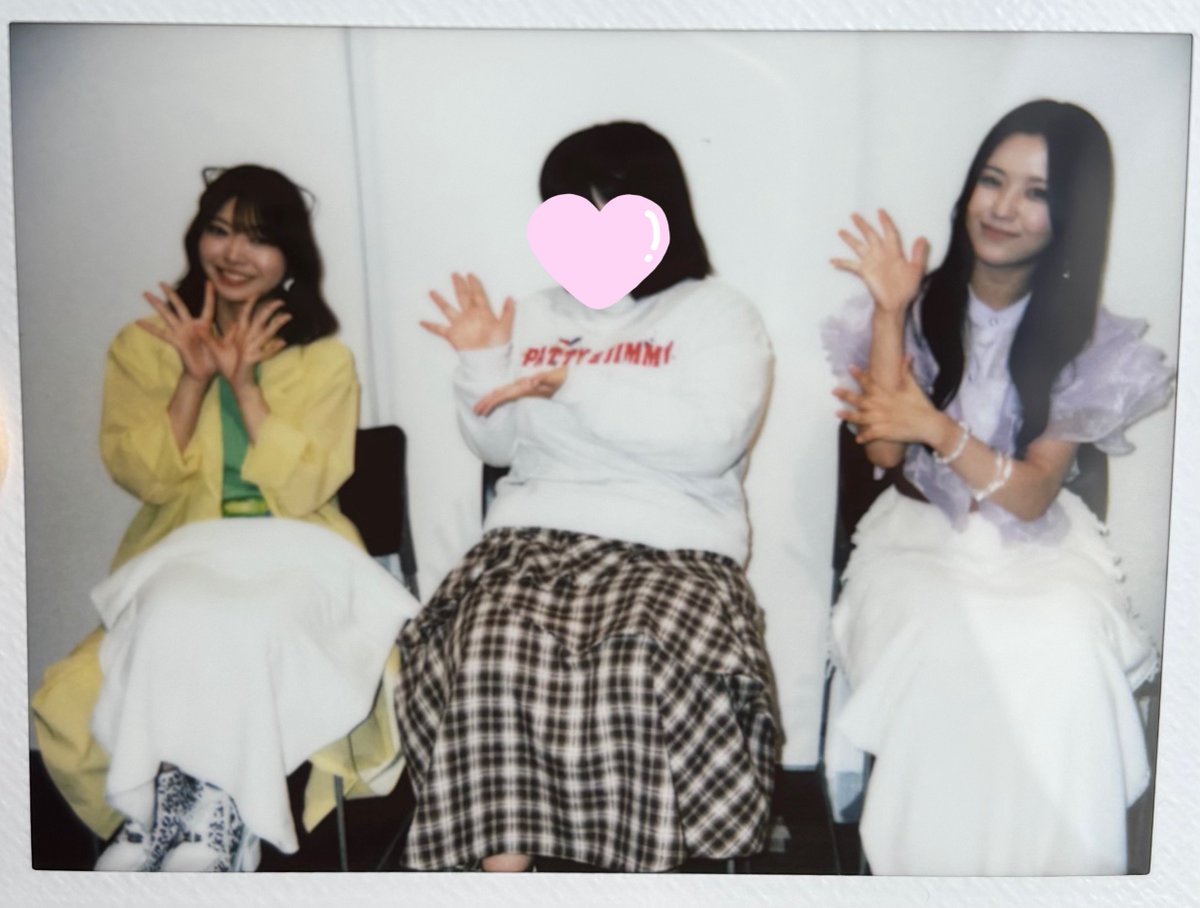 12/6 アンジュルム 個別 3shotチェキ 「ケロちゃんお誕生日お祝い」 2