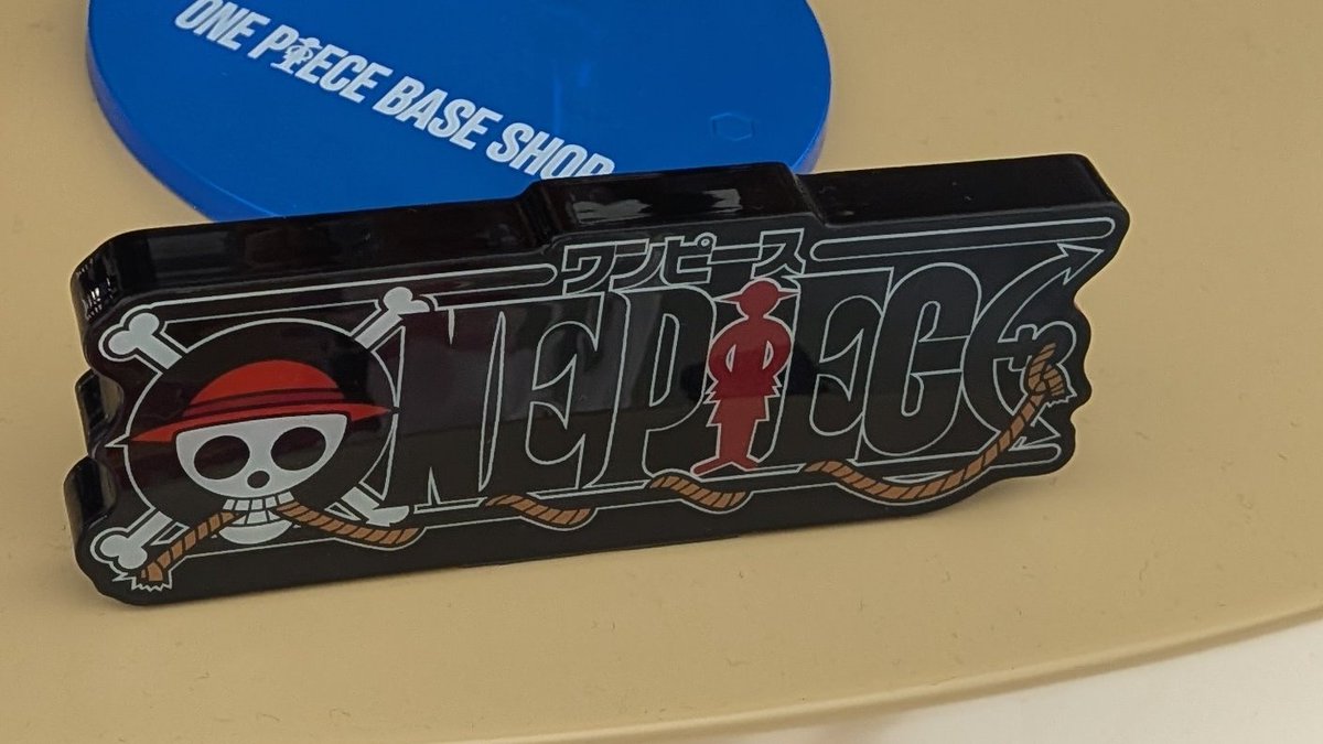 アクリルロゴディスプレイEX ONE PIECE(原作ロゴ) #ONEPIECEBASESHOP