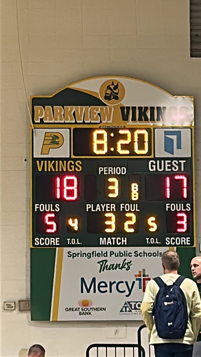 Half time Kickapoo vs Lee Summit w/shot clock.