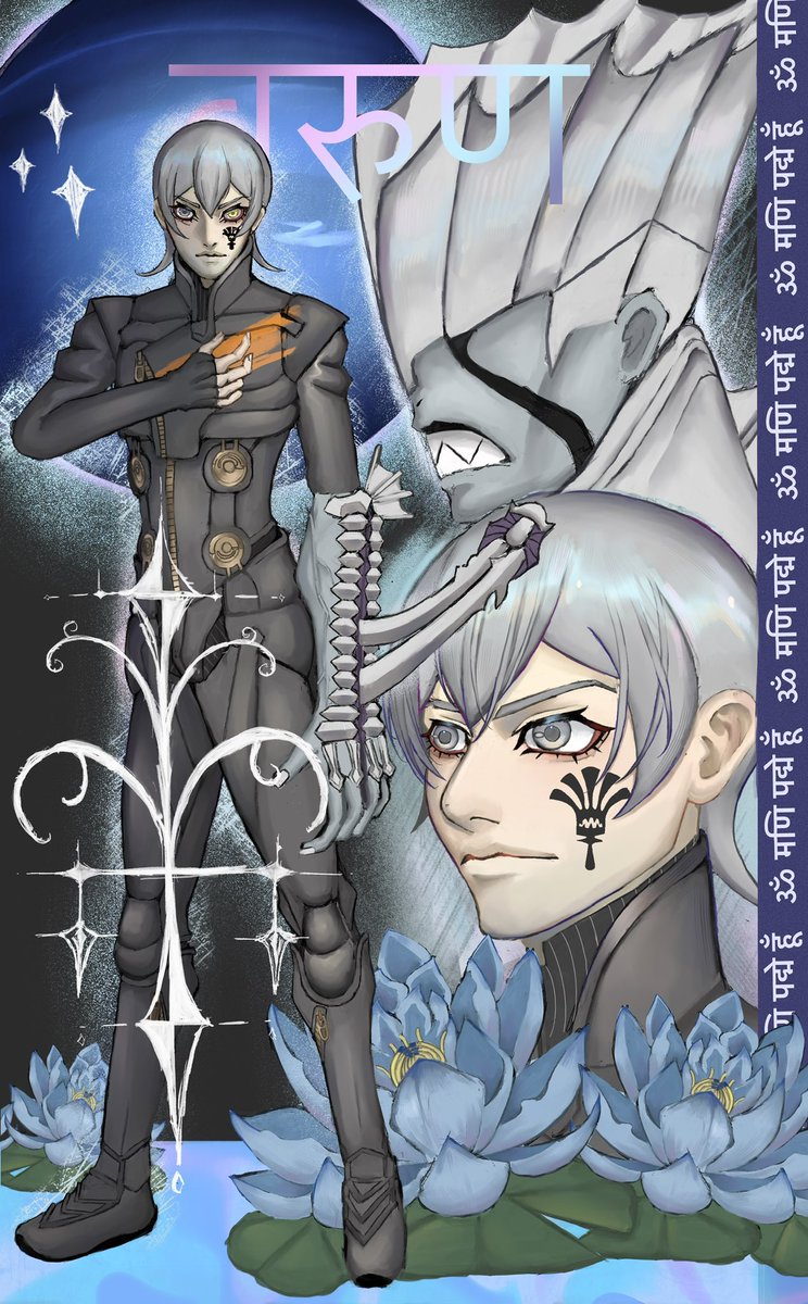 #今年も残りわずかなので今年一番伸びた絵を貼る 自分でも気に入っている作品を投稿します。今年はこの作品たちのおかげでアカウントが成長しました。残りの一作も今月中に完成できるように頑張ります！٩( ᐛ )و