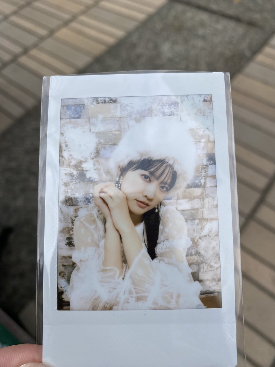 物販完了！！全部セットにしました！😇 ショッパー可愛い…特典のチェキ