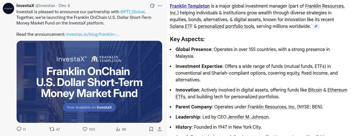 In the upcoming market some of you are going to look back painfully at how obvious $IXS was here, still under 50M MC

How high can this go? There's no upper limit. Because as more and more institutions get onboarded, and more and more products come online, it will just keep going
