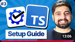 mayurbadgujar36's tweet image. Setup TypeScript in your project:

- npm init -y
- npm i -D typescript
- npx tsc --init
- Put your TS files in src/
- Compiled JS goes to dist/
- Run: npx tsc

#ChaiAurTypescript