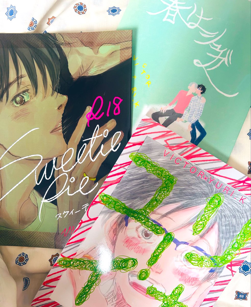 kurukuru_vy's tweet photo. #ひらいて赤ブー 
#氷奏ストラースチ
 今年も赤ブーさんがたくさん氷奏を開催してくださったおかげで自分のペースで3回参加、3冊のヴィク勇本を出すことが出来ました👏
また来年以降も氷奏の継続開催をよろしくお願いします！イベントを楽しみに生きてます🔥 https://t.co/KDTNPgi1Dh