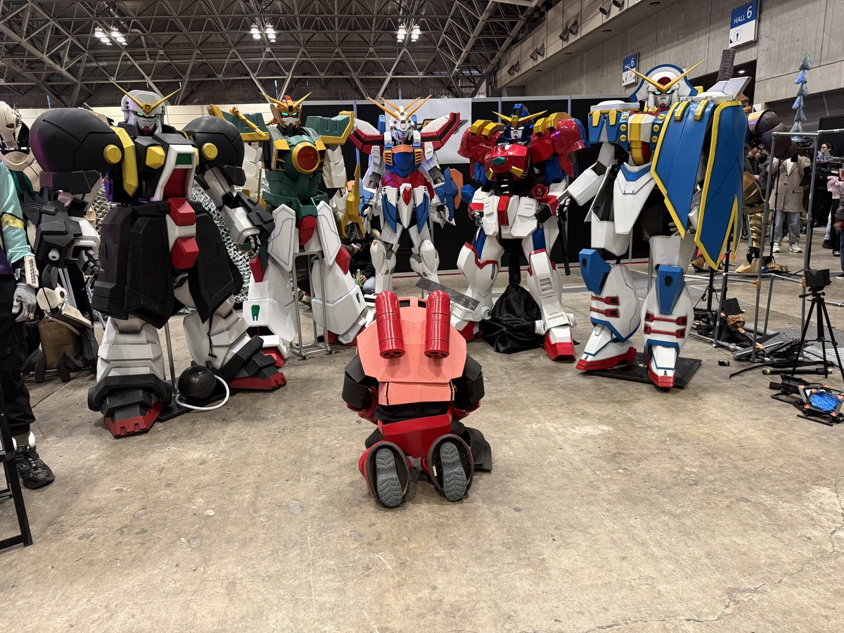 頭部がないけどガンダムファイトに出たいズゴック
#東京コミコン2025