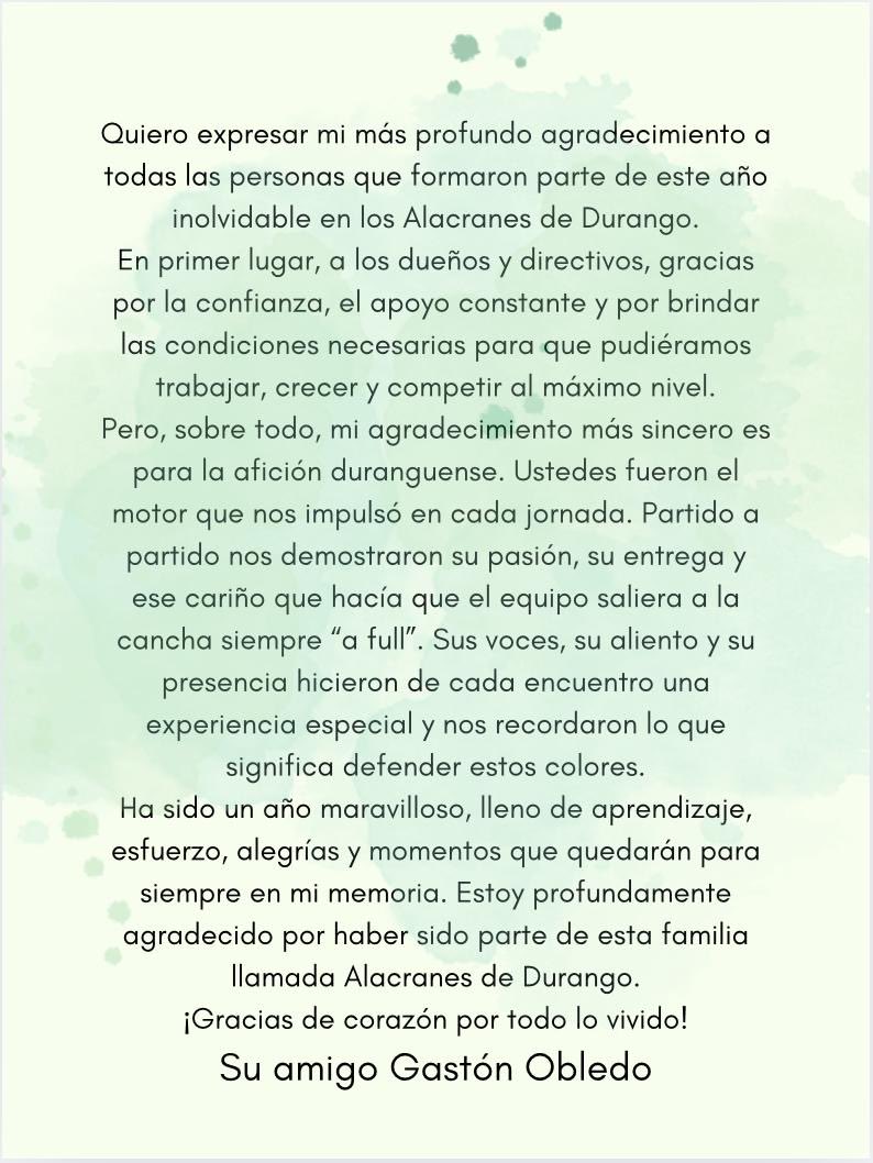 Gaston Obledo (@gastonobledo) on Twitter photo 