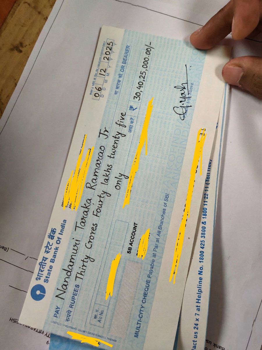 Naa Properties anni ammesi oka 30crs Change nee Account ki transfer chetsunna <a href="/tarak9999/">Jr NTR</a> anna.
Real-estate ki use avtundi emo chusko.

Love You TIGER🐯❤️

Kindly please see the ALT description😄