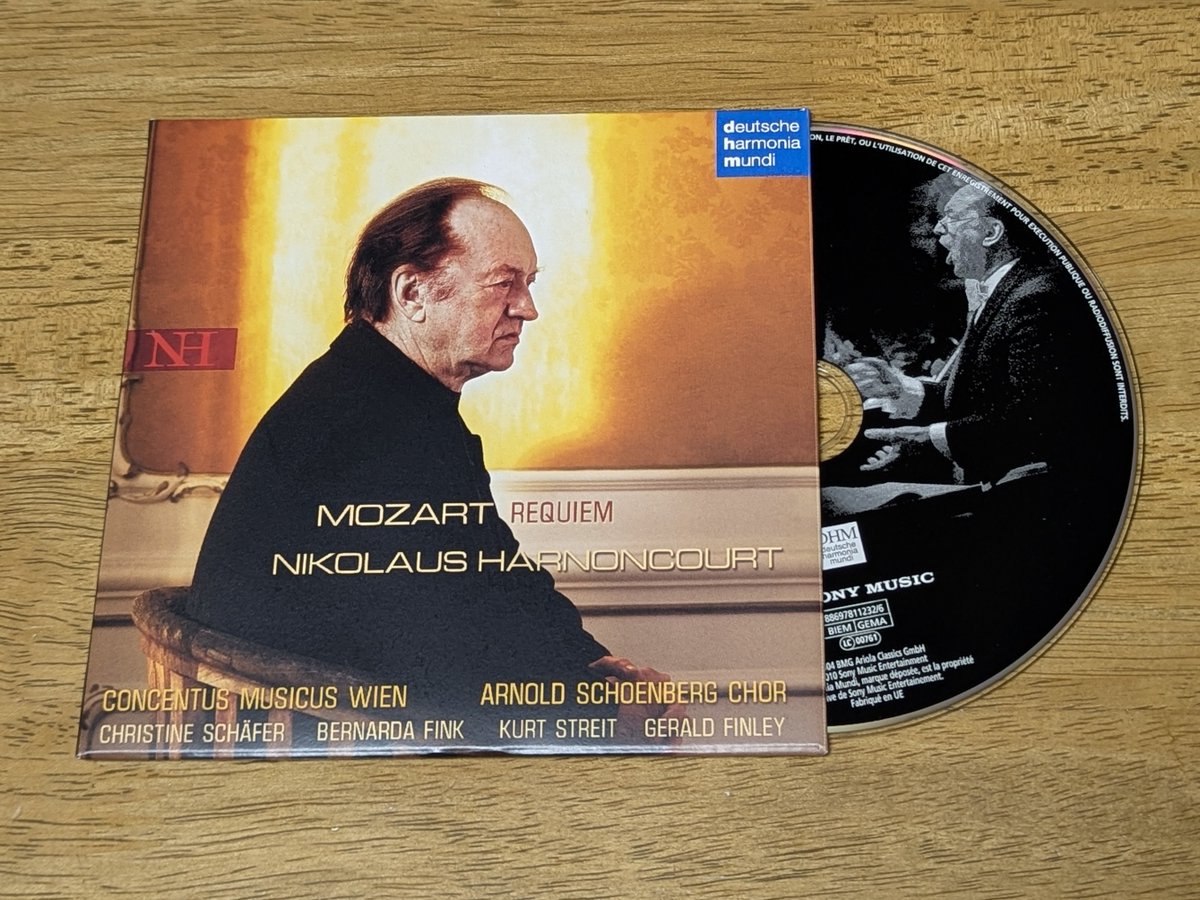 昨日はモーツァルトのご命日でしたし、今日はアーノンクールのお誕生日