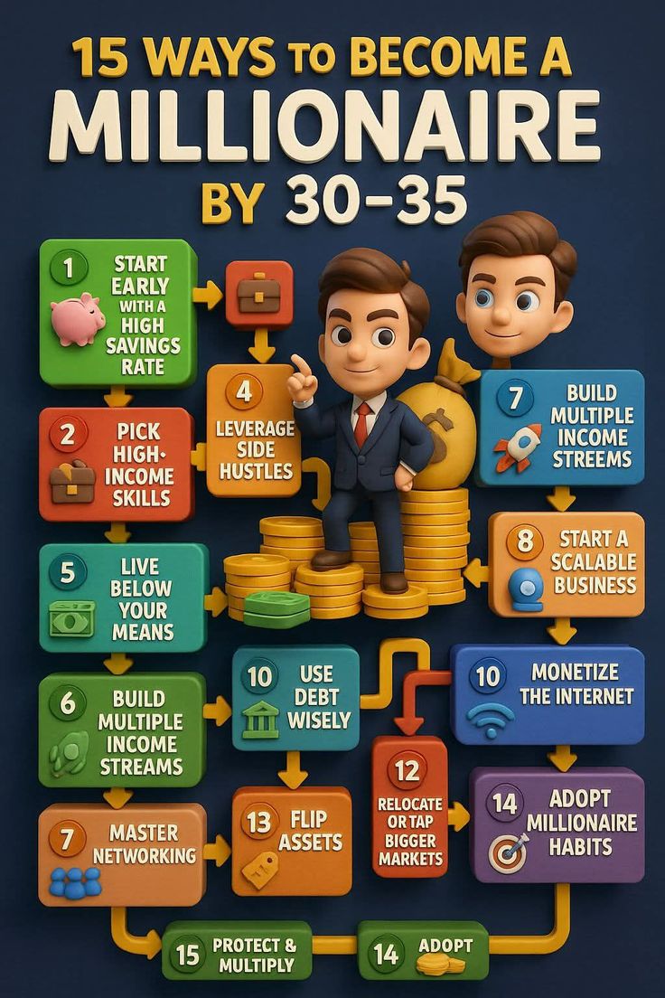 MdNoyonHos10193's tweet image. 15 Ways to Become a Millionaire by 30–35

Want the FULL list?
I’m dropping it for FREE! 🚀💰

Just do 3 things:
1️⃣ Like ❤️
2️⃣ Repost 🔁
3️⃣ Comment: “Millionaire Mindset”

I’ll DM you the full guide — 15 proven ways to hit your first $1M before 35! 💸🔥