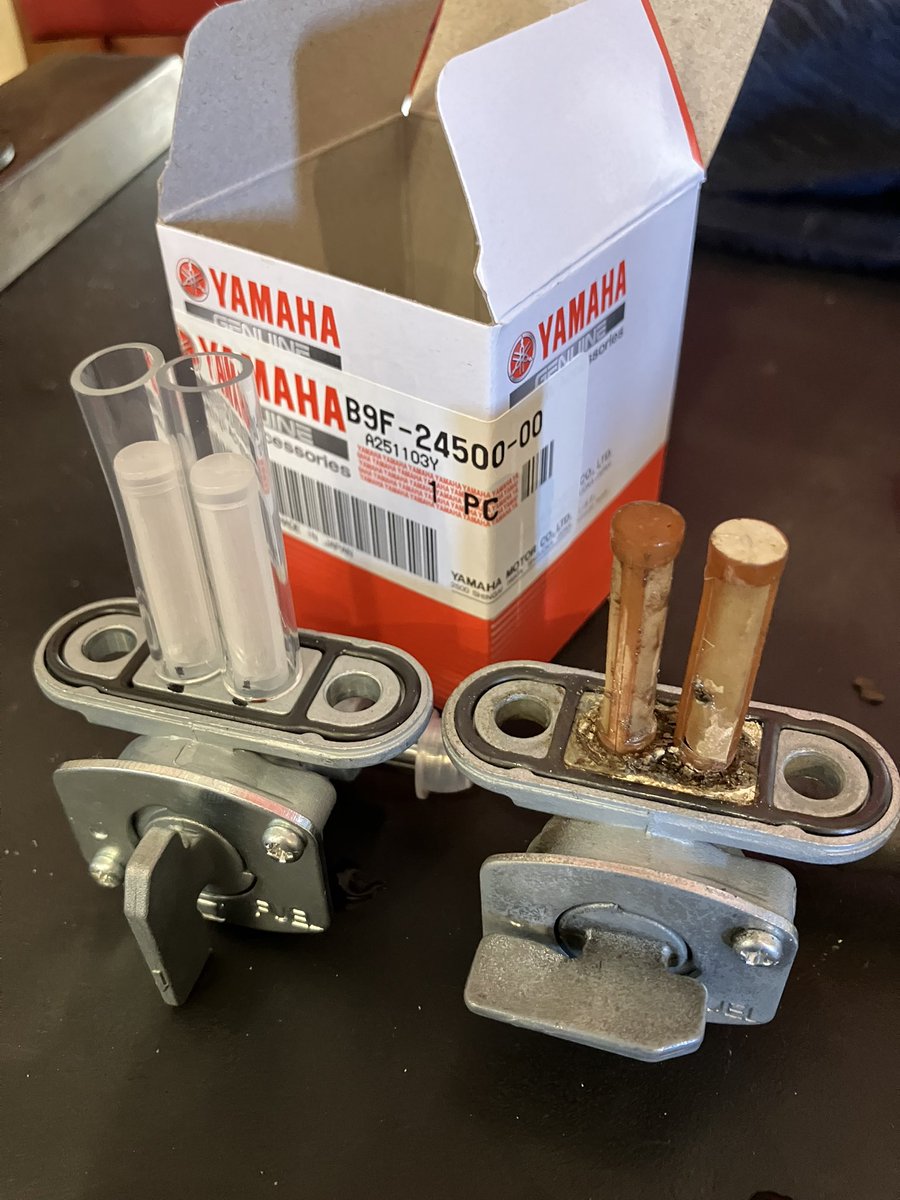 タンクのサビ取り等、修理のご依頼いただきありがとうございました🙇‍♂️
#sr400 #カスカーダ #北九州 #leica