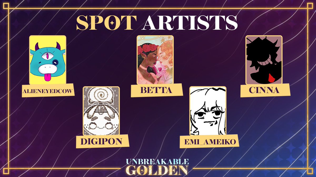 kpdhgoldenzine's tweet image. ✦ SPOT ARTISTS ✦

@alieneyedcow ✧ falene (Tumblr) ✧ @cinnaabunnii ✧ @_DigiPon ✧ @emi_ameiko ✧ @karamell_art ✧ @mewxxii ✧ @punymarshmallow ✧ @nerygees ✧ @vlyrrii