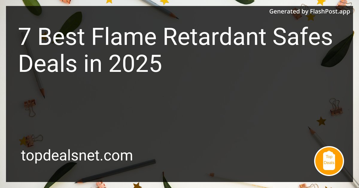 devhubbycom's tweet image. Are jetpacks included for a quick escape from lava?

Source: topdealsnet.com/blog/best-flam…

#SafeAndSecure #ProtectYourAssets #FireSafetyEssentials #SecureDeals