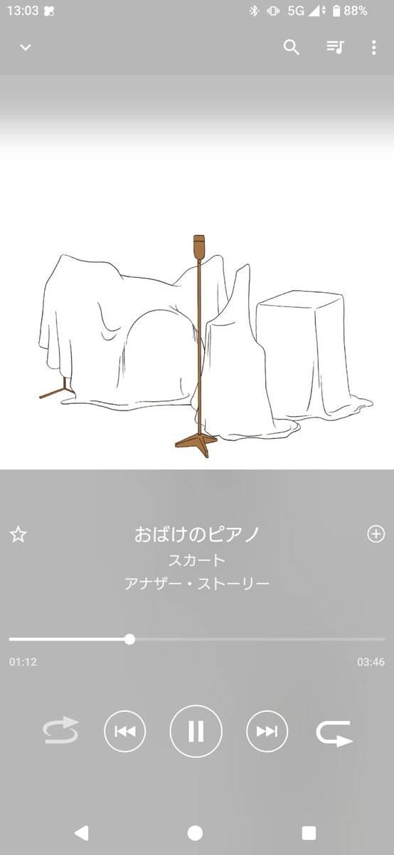 久々にShokz充電出来たので、スカート視聴。そっと後頭部を掴まれて力も入らずに上げられた目線に、いつのどこのとも区別の付かないスピードで見た事あるシーンたちが、いつのどこのとも区別の付かないシームレスに変わってく匂いと共に一瞬走り抜けて、長年の埃が一瞬だけ払われて今、あの頃の虚脱感