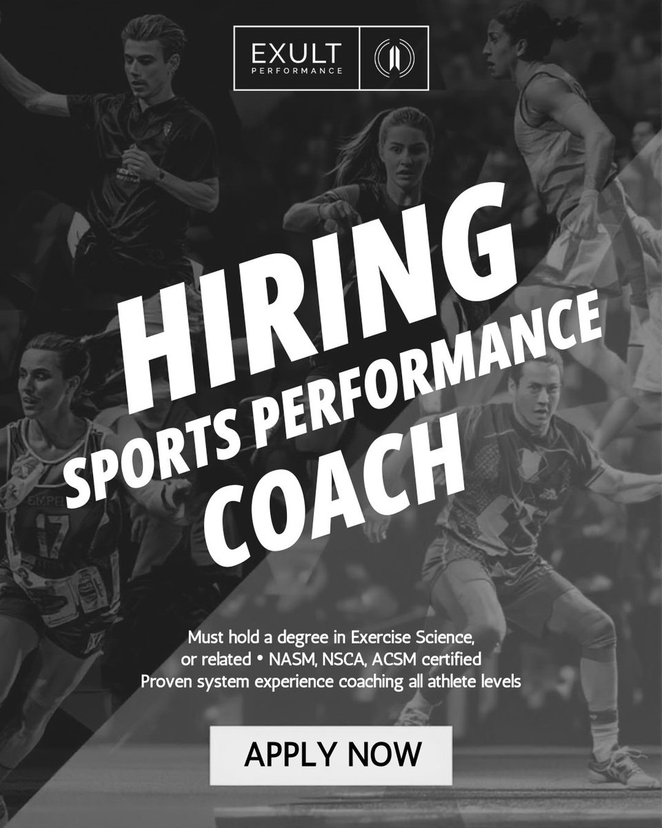 Exult Performance tweet media