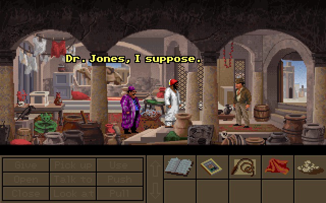 POStudios's tweet image. Indiana Jones and the Fate of Atlantis, 1992. LucasArts.