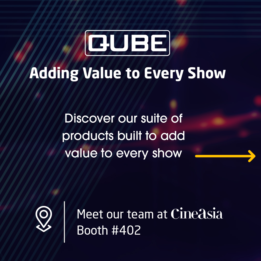 Qube Cinema tweet media