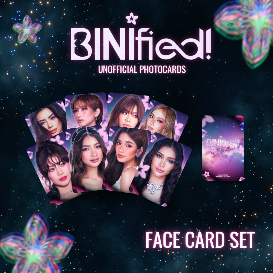 aiahbyouuu's tweet photo. BINIfied Fan Made Photocards available for Pre- order! 🤍

Order Form:
https://t.co/HIveW01m1q

Will post mini giveaway din later sa tirang freebies ko from BINIfied! 

#BINI #BINIfied #aiahgotproof #pawprintscheck https://t.co/a4Tf9XAP3i