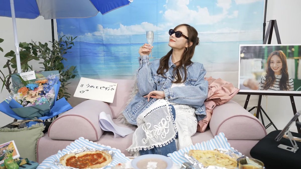 うめちゃん、昨日の生配信、楽しかったよ〜☺️✨うめちゃん