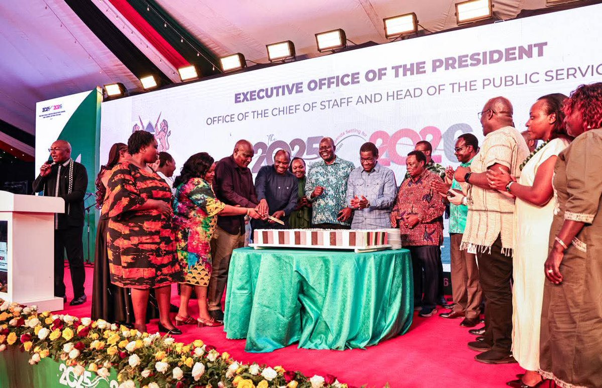 It was great joining my colleague PSs, alongside CEOs and Chairpersons of various State Corporations, the Director General, and guest Cabinet Secretaries, for the End of Year Public Service Reflection Dinner hosted by Mr. Felix K. Koskei, EGH, Chief of Staff and Head of Public