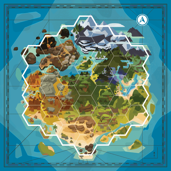 Cartwright_Four's tweet image. Taught, played a 4P game of the guessing #wordgame Landmarks (2024, rated 6.9, ranked 3,275th on BGG)

Tagline: You have the map but your party is lost! Lead them to treasure with one-word clues

The idea of leading your team through a clues-map is obviously from Codenames (2015)