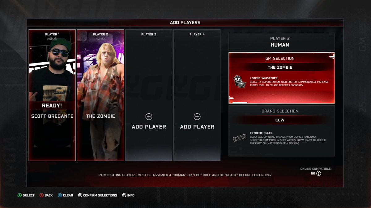 <a href="/WCProOfficial/">West Coast Pro</a> Modding tools now made it possible for me to give WWE 2K25 MyGM a proper UI facelift and proper management. (There''s more to it but I'd need help-)

Unfortunately, Scotty himself is too powerful for the game and it crashes currently but it'll get fixed soon lol