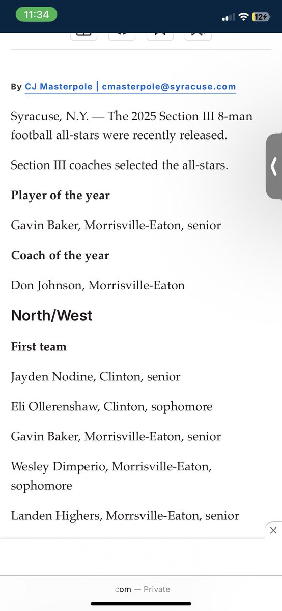 GBake02's tweet photo. Blessed to announce I won player of the year! https://t.co/KMQOX9C8zd