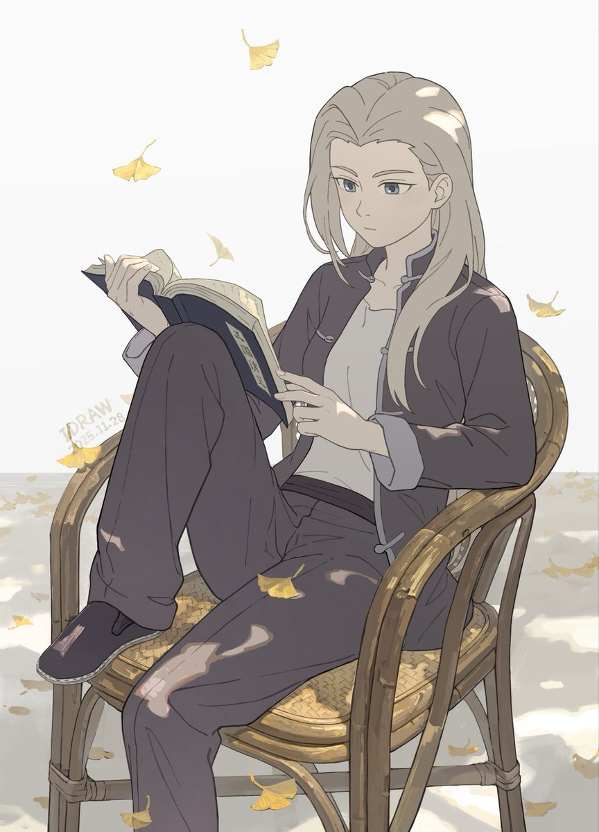 iDrawNote's tweet photo. 画一个看书的鹿野
#羅小黒戦記 #鹿野 #ルーイエ #罗小黑战记2 https://t.co/N5zqAdADbi