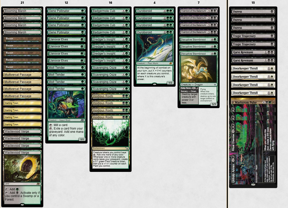 OafMcNamara's tweet image. Standard Challenge top 8 w/ GB roots

If you want to beat up on all the izzet variants I'd recommend this

free sb guide below---&amp;gt;