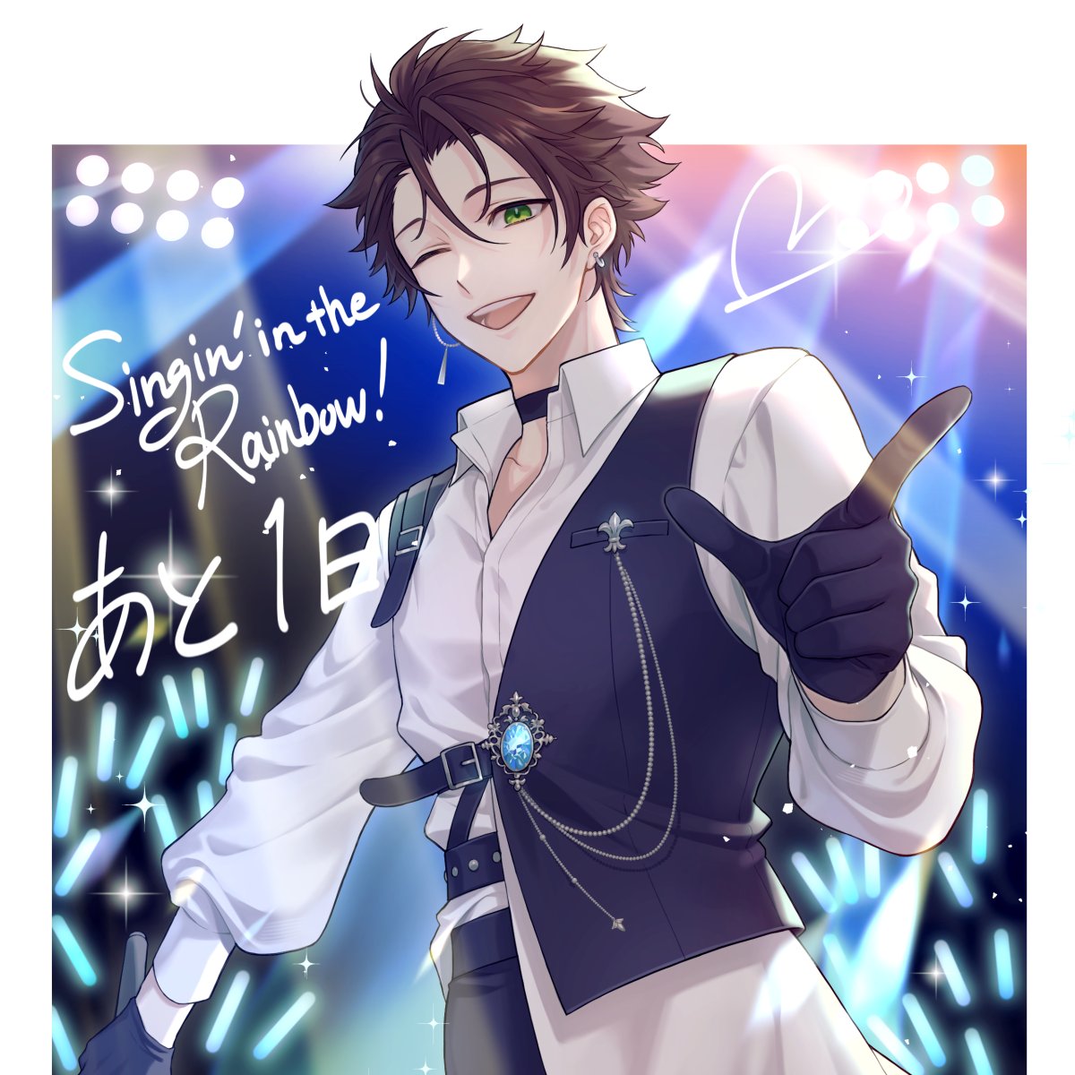 #suha_art 
応援してます💙イベントがんばれ～～！