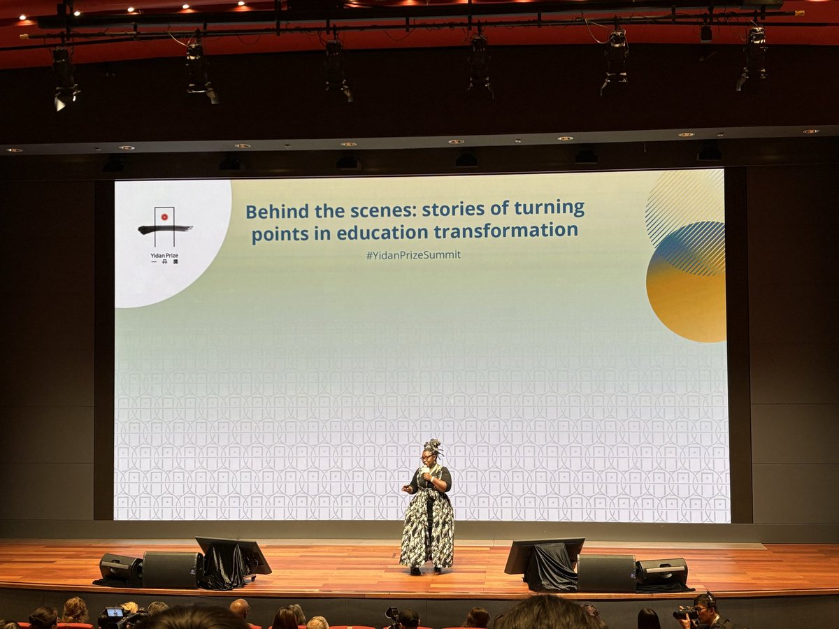 “I start every day by asking, ‘Who is being left behind?’ Never make the mistake of thinking people who haven’t arrived where you have are less talented, or less serious than you.”

—Angeline Murimirwa of <a href="/Camfed/">CAMFED - Campaign for Female Education</a> at #YidanPrizeSummit