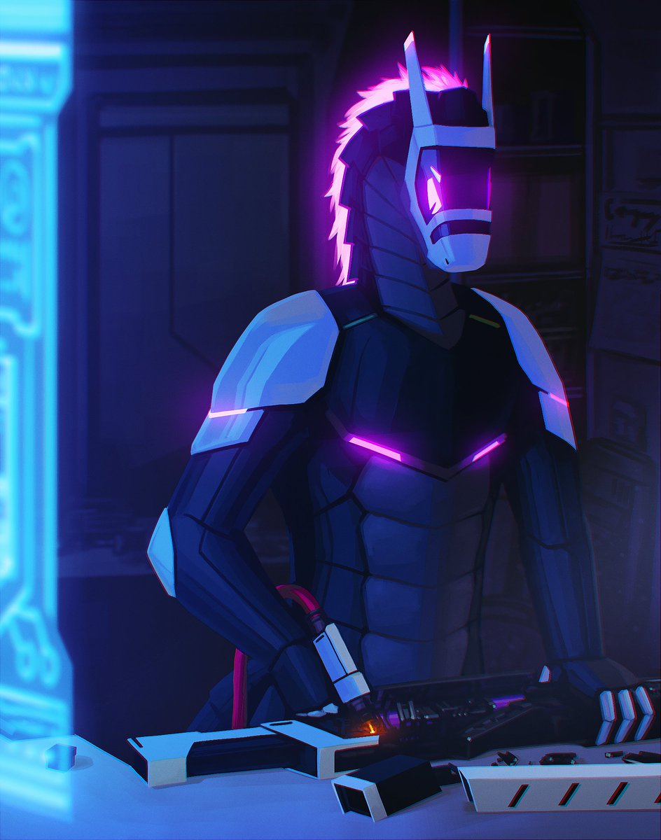 My beloved son is working on his railgun ✨