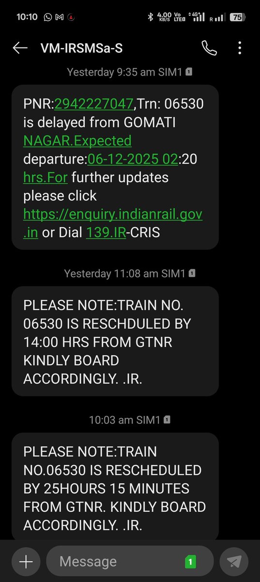 NiranjonRoy7's tweet photo. India become #Biswaguru , where there in no value of citizens money and time.. first 2 hour then 24hr now 25+
Is this world Class train service? @AshwiniVaishnaw @IRCTCofficial https://t.co/yHqxaH1Ymy