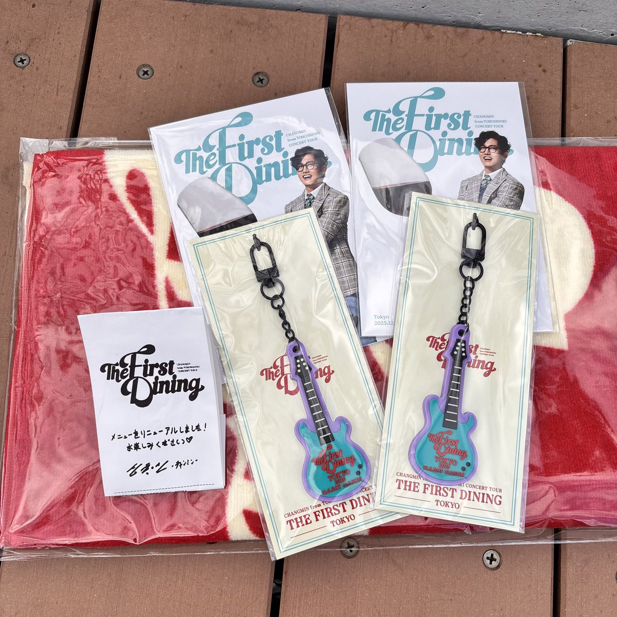 チャンミン アクリルスタンド コンプリート ギンテ、広島レシート付き