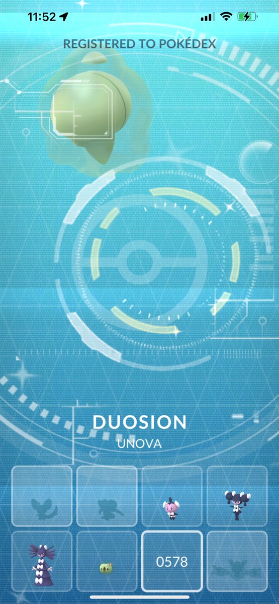 Xerozero69GO's tweet photo. No good catches today, and an absolutely terrible screenshot of a shiny Dex entry 🤣🤣🤣 #PokemonGO https://t.co/1SBMVnADRt