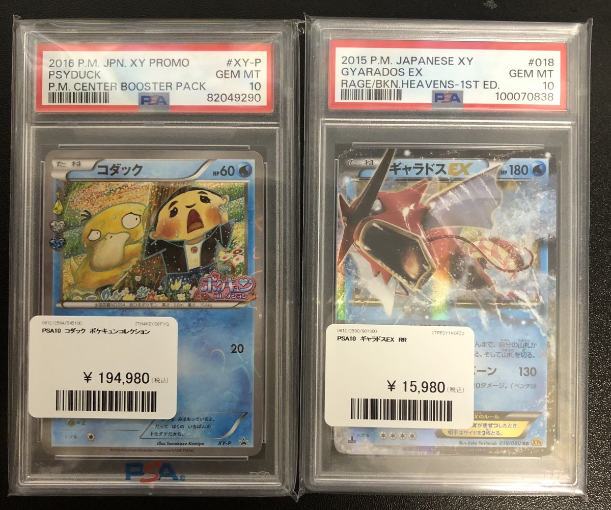 🌊入荷情報🌊 💛PSA10 コダック ポケキュンコレクション 💛PSA10