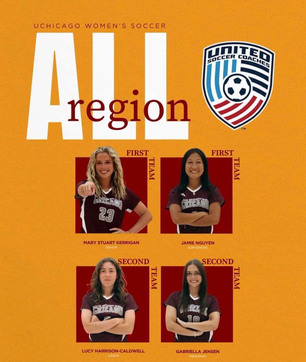 I’m continually grateful and honored to be included. Go Maroons!