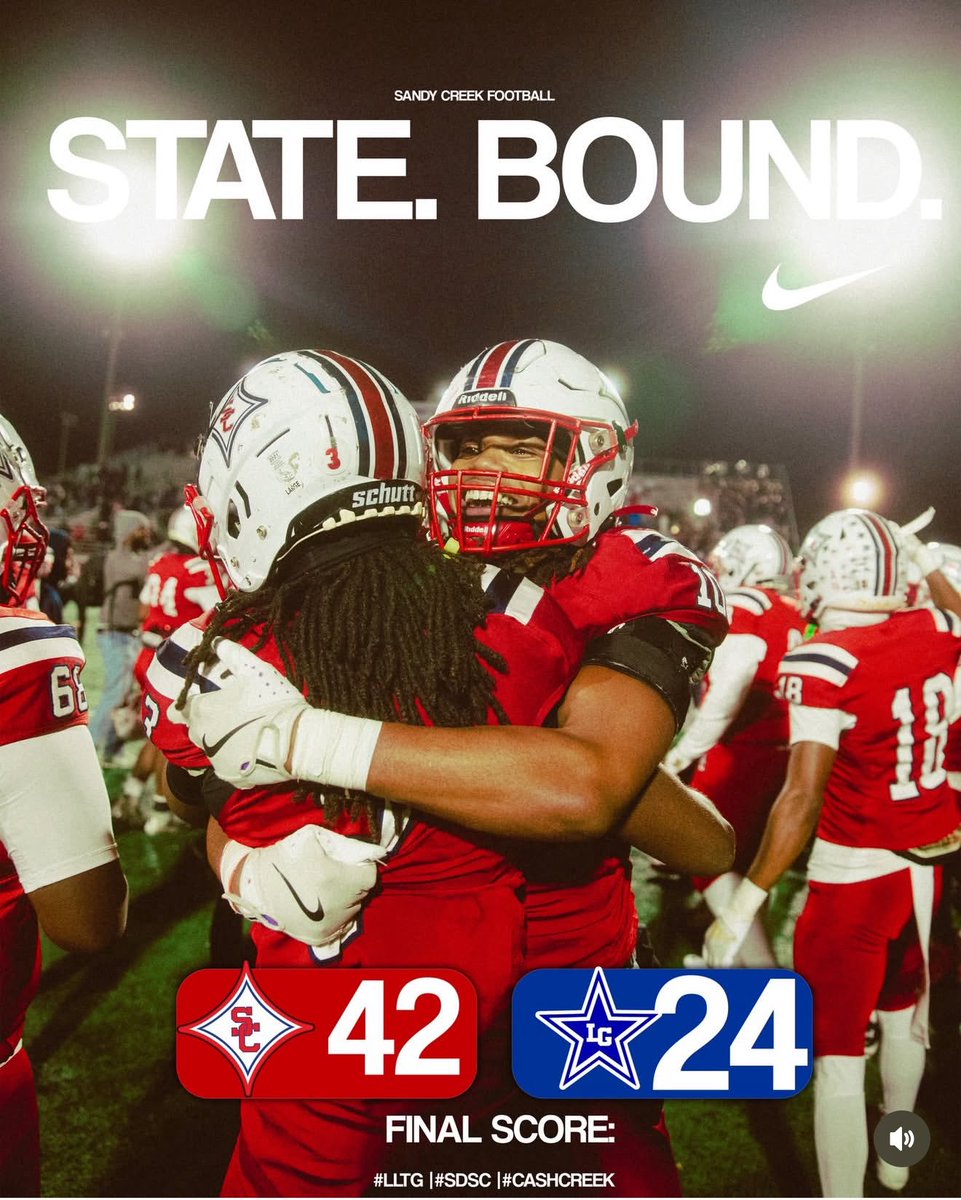 Sandy Creek Football tweet media