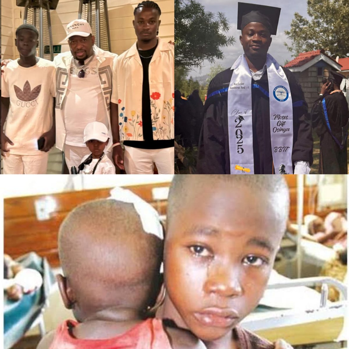 See God!! The God of miracles. The God of second chances.
The same God who held Gift and Satrine when darkness tried to swallow them. If this is not God, then what is?

Today, Gift Osinya graduates from Scott Christian University — a moment only God could write.

Many remember