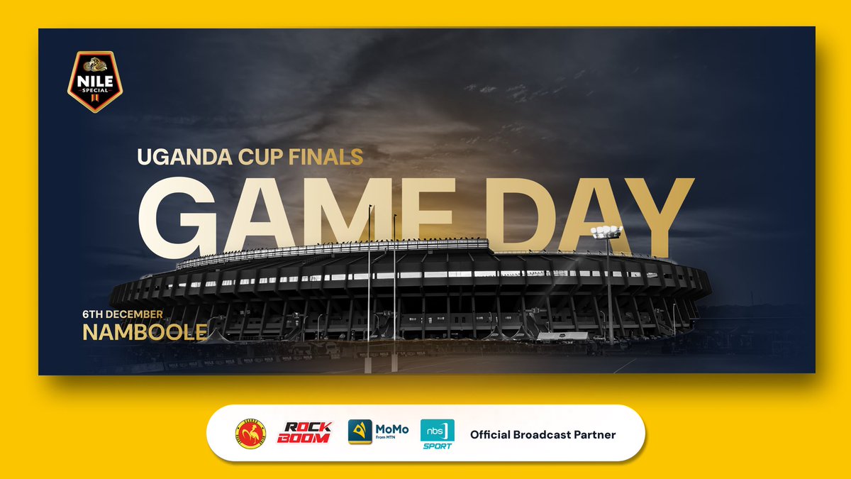 Locking in for a day of Uganda Cup Finals action. 🔐🍻

#UgandaCupFinals