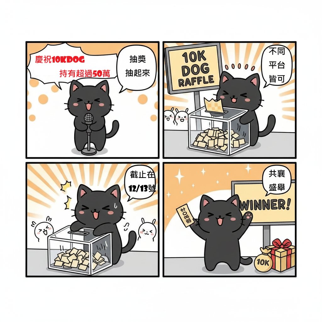 I_LOVE_Crusher's tweet photo. 慶祝小米粉的10K DOG持倉量，第一次突破500K，舉辦一個小小抽獎，關注小米粉，及這篇文章，點讚、轉發留言地址號的朋友，總共自己留言點讚讚數最多的朋友將空頭10KDOG給你們，第一名1萬、第二名5000、第3名3000顆。希望大家共襄盛舉~~。點讚截止日期12/13的凌晨12.00，大家分享起來~~(本篇限X帳號) https://t.co/R1BWLXBi7H