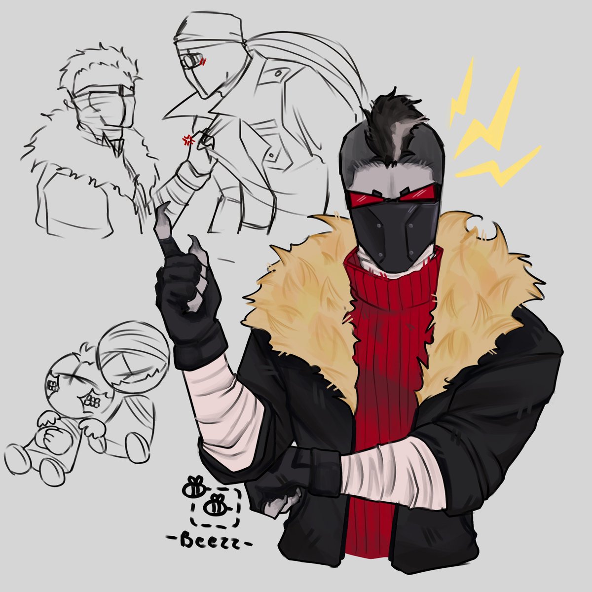 J08aNg_El_II9's tweet photo. #madnesscombat #MPN2 #2bhank #hankjwimbleton #2bdamned #fanart https://t.co/EuhnF95hW2
