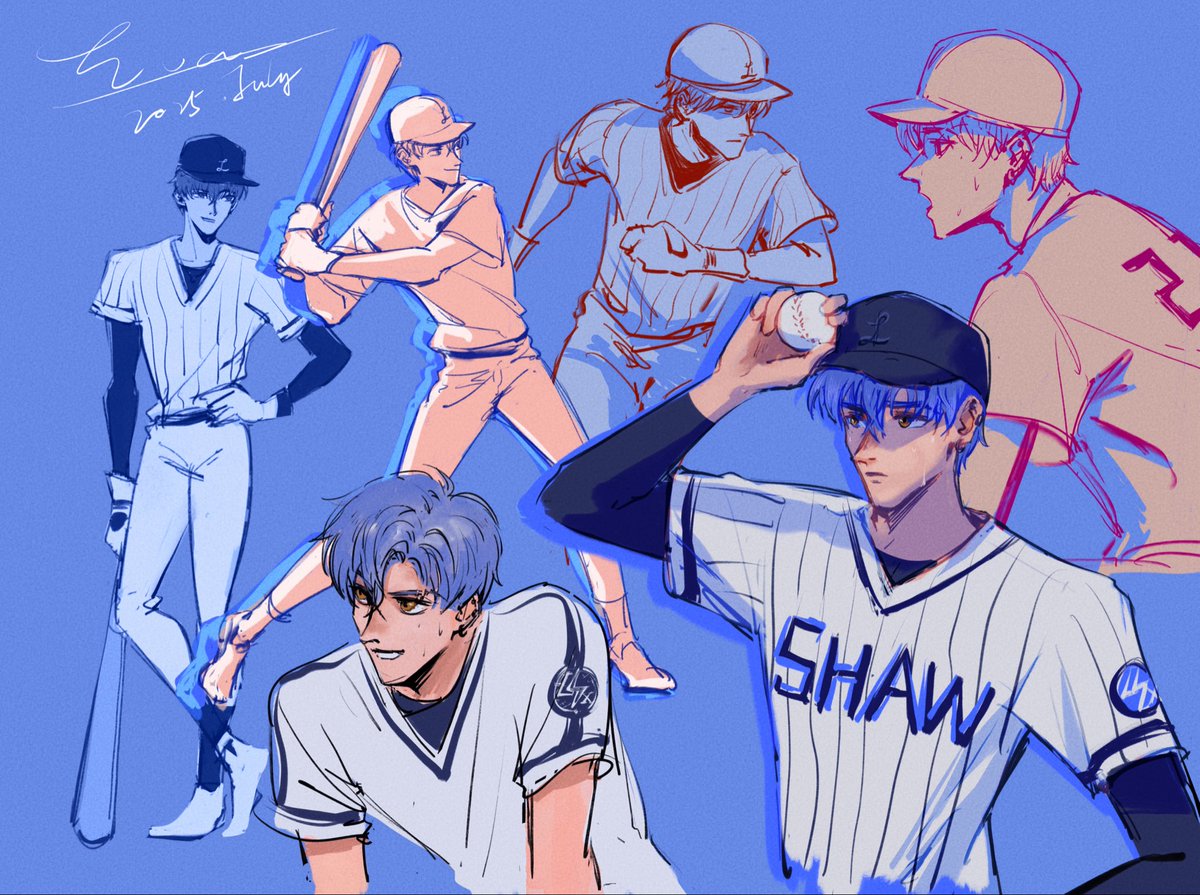 EvaWandering's tweet photo. #恋与制作人 #戀與製作人 #러브앤프로듀서 #恋プロ #MrLoveMobile #凌肖 
Baseball boy⚾️ https://t.co/01zYCYLp3E