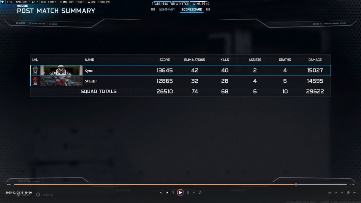 InFullSync's tweet image. By far the most fun I've had on warzone in a while

Wall jumping and grapple hooks need to be in by default