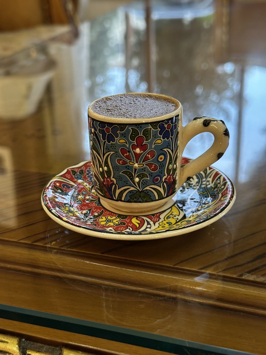 Турецкий кофе на дорожку и поехала в аэропорт✨