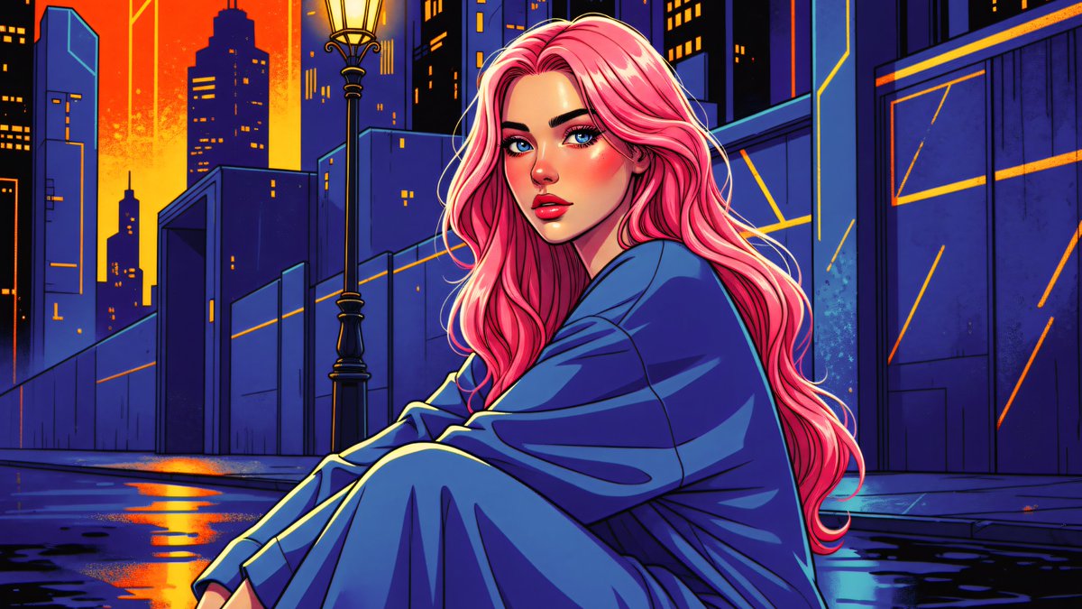 Midnight Pause in Electric Blue
“She lingered in the glow, letting the night rewrite pieces of her she thought were lost.”
#AIart #aiartist #digitalarts #DigitalArtist