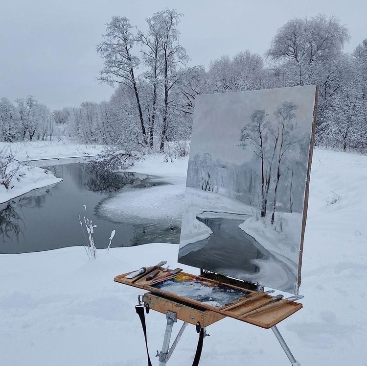 — 𝙽𝚒𝚌𝚑𝚘𝚕𝚊𝚜'𝚜 𝚗𝚎𝚠𝚎𝚜𝚝 𝚙𝚊𝚒𝚗𝚝𝚒𝚗𝚐.