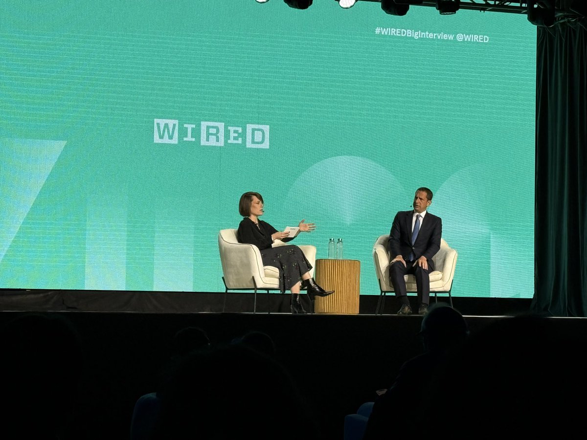 Yesterday was one of those rare days that reminds you just how fast the future is arriving.

Had the privilege of spending the day at WIRED’s The Big Interview in San Francisco, surrounded by the operators, founders, journalists, and builders shaping what comes next in AI,