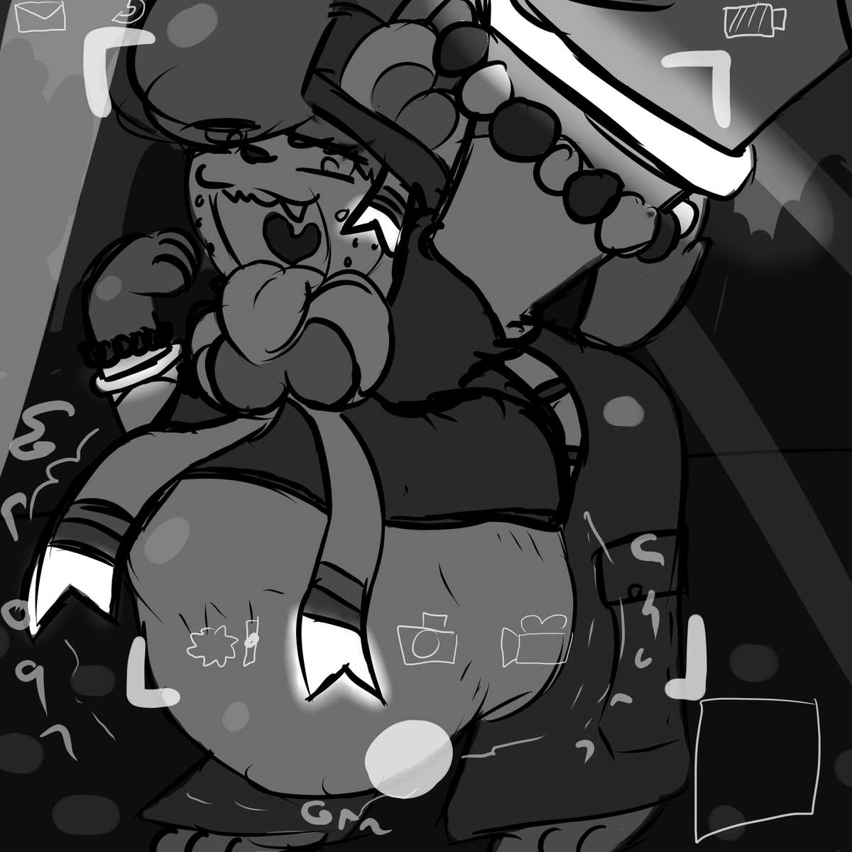 Your rave bestie is in the "VIP Lounge"